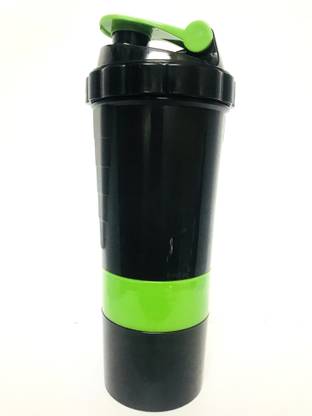 spider Protein shaker bottle, 550 ml, Plain, Leak proof, 2 storage with pills section(1 pc) 550 ml Shaker