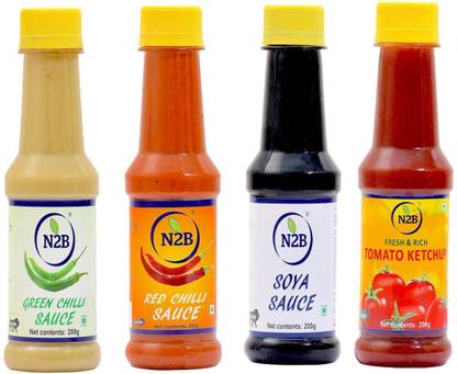 N2B SAUCE & KETCHUP PACK OF 4 Sauce