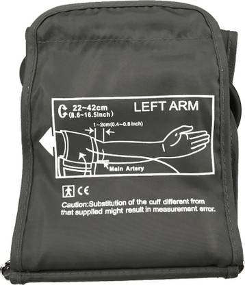 NSC Digital Bp Monitor Cuff Armlet with tube and connector size 22-42cms Bp Monitor Cuff