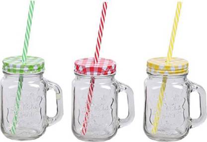 HKC HOUSE HKCHMGJSO04 Glass Mason Jar