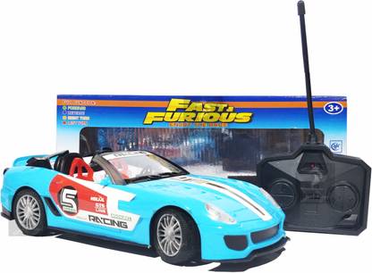 Jack Royal Fast & Furious R/c Car Skyblue California (Batteries are not included in the package)
