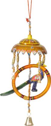 Ramani Peacock Design Door Hanging Decorative Showpiece  -  48 cm