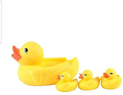AVI MOTHER DUCK CHUCHU WITH THREE DUCKLING Bath Toy