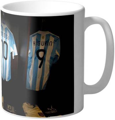 Arkist Wonderful & Beautiful-Amazing argentina national team shirts wallpaper White Ceramic Coffee Mug