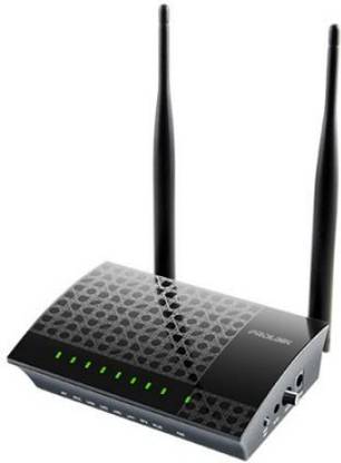 Prolink PRS-1240 ADSL2+ 300Mbps Wireless Router 2.4 GHz 300 Mbps Wifi Speed Single Band External Antenna ADSL (Telephone), Both (Ethernet and ADSL)