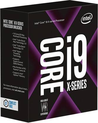 Intel i9 7960X - LGA2066 - For X299 Chipset Board (X-Series ,16 Cores, 32 Threads, 22M Cache, up to 4.20 GHz, 44 PCI Express Lanes) 4.2 Upto 3.1 BGA FT1 Socket 10 Cores 32 Threads 22 Smart Cache Desktop, Workstation, Server Processor