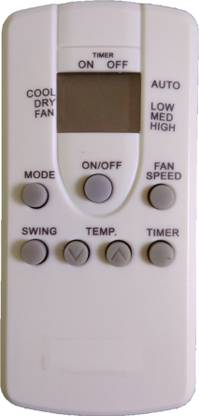 LipiWorld 167 AC Remote Compatible For  AC CARRIER Remote Controller