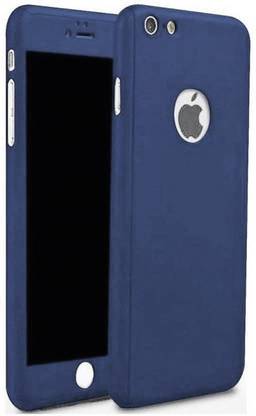COVERNEW Front & Back Case for COVERNEW Ipaky 360 Degree All-round Protective Slim Fit Front And Back Case Cover for Apple iPhone 6 Plus Navy Blue with Tempered Glass