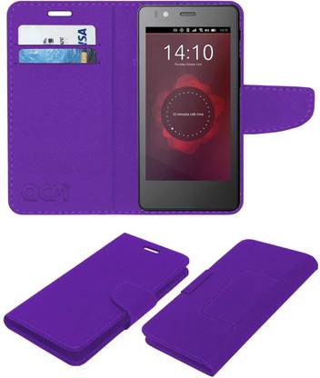 ACM Flip Cover for Bq Aquaris E4.5 Ubuntu Edition