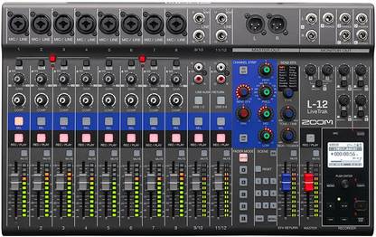ZOOM L12 Live Track Mixer 14 Tracks Digital Multi-track Recorder