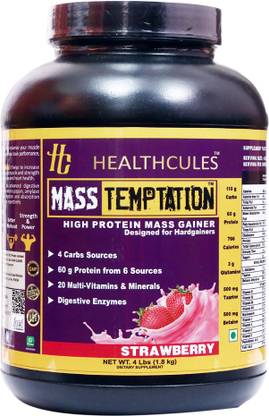 Healthcules Mass Temptation Weight Gainers/Mass Gainers