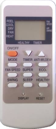LipiWorld 135 AC Remote Compatible For  AC IFB/WHIRLPOOL Remote Controller