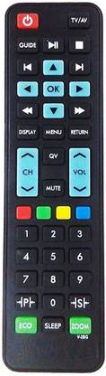 MEPL Remote For SP-1295  TV Remote Control (Black) Videocon Remote Controller