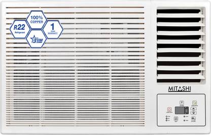 MITASHI 1 Ton 3 Star Window AC  - White