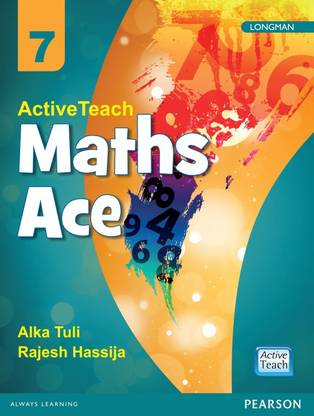 Active Teach: Maths Ace for CBSE class 7 by Pearson