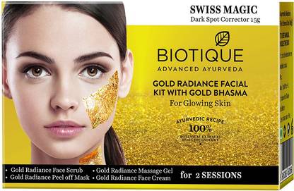 BIOTIQUE Gold Radiance Facial Kit