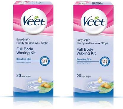Veet Full Body Waxing Kit Strips