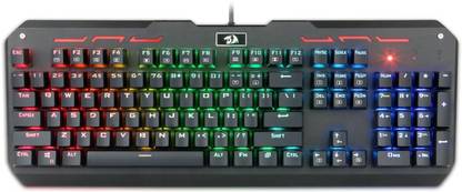 Redragon Varuna K559 Mechanical Gaming Keyboard Wired USB Standard Multi-device Keyboard Compatible with Desktop, Laptop, Mac