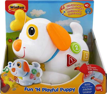WINFUN Musical Dog Playful Puppy
