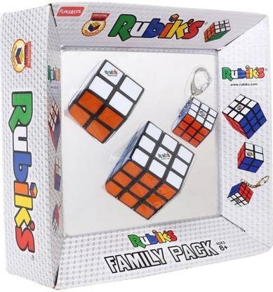 Rubiks Family Key Chain