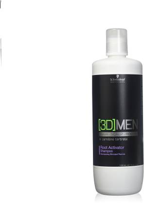Schwarzkopf 3D Men Root Activator Shampoo (1000 mL)