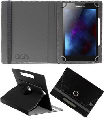 ACM Book Cover for Lenovo Tab 2 A7-30hc Rotating Case