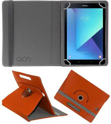 ACM Flip Cover for Samsung Galaxy Tab S3 Sm-T825 Rotating Case