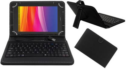 अकम कीबोर्ड केस Micromax Canvas Tab P702 7 inch के लिए