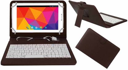 ACM Keyboard Case for Micromax Canvas P480 Tab Keyboard Cover
