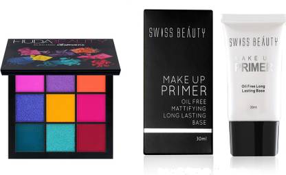 Huda Beauty ELECTRIC OBSESSION + SWISS BEAUTY PRIMER