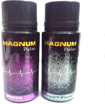 Magnum Pulse SHOCK WAVE AND POWER FLOW Perfume Body Spray  -  For Men & Women