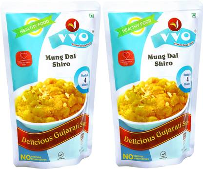 VVO Ready to eat Freeze Dried Mung Dal Shiro (Combo of 2) 110 g
