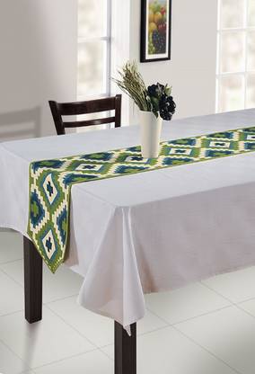 SWAYAM Green 114 cm Table Runner