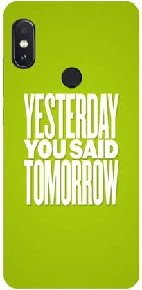 MSC Back Cover for Mi Redmi Note 5 Pro