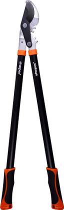 Sharpex Compound Action Bypass Gear Lopper with Shock Absorbing Handles Bypass Lopper�compound Action, Power Gear, Shock Handle, Pruning Aid, Black Bypass Lopper