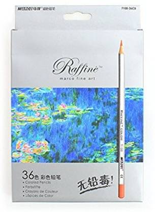 Generic Marco Fine Art Colored Pencils/ Drawing Pencils for Sketch/ Secret Garden Coloring Book (Not Included) 36-color