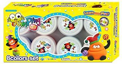 Generic Jumping Clay - 8 Color Set