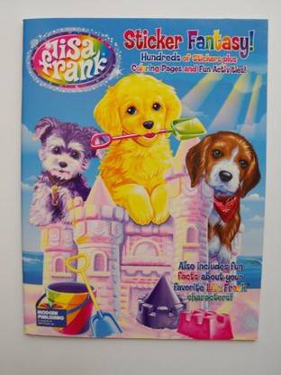 Generic Lisa Frank Sticker Fantasy Sticker Book - Lisa Frank ...