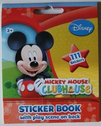 Generic Mickey Mouse Sticker Book, 111-Count-Disney