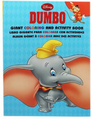 Generic Blue Disney Dumbo and Timothy Coloring and Activity Book