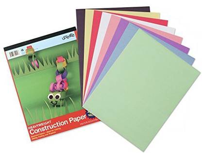 Generic Carolina Pad U:Create Heavy Duty Construction Paper Tablet, 12 x 18-Inches, Assorted Colors, 32 sheets (7618)