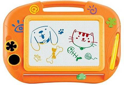 Generic Magnetic Drawing Board Games Toy Magna Doodle For Kids - Erasable Colorful Drawing Board Writing Sketching Pad For Kids Inspirat