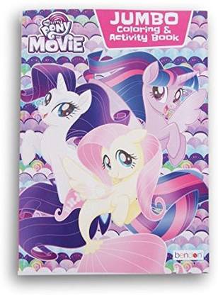 Generic My Little Pony the Movie Coloring and Activity Book - 64 Pages