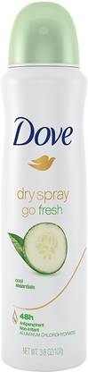 DOVE DRY SPRAY GO FRESH Deodorant Spray - For Men & Women
