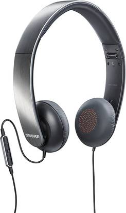 Shure SRH145M+-A Portable Headphones With Remote + Mic Wired