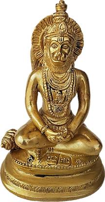 Aanya Distribution Hanuman Ji Penance ( Tapasya,Yog ) 14 Cm 5.5 inches Hanuman Ji Tapasya 5.5 inches 1.2 kg Decorative Showpiece  -  14 cm