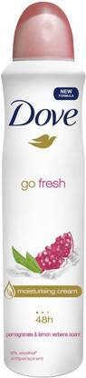 DOVE GO FRESH PINK Deodorant Spray  -  For Men & Women