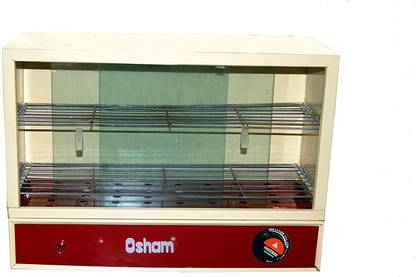 OSHAM Sliding Door Hot Case / Food Warmer / Hot Food Cabinet Hot Dog Machine