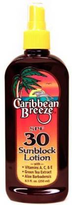 Generic Caribbean Breeze Sunscreen Spray lotion