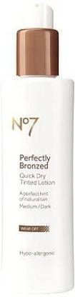 Generic No Perfectly Bronzed Self Tan Quick Dry Tinted lotion
